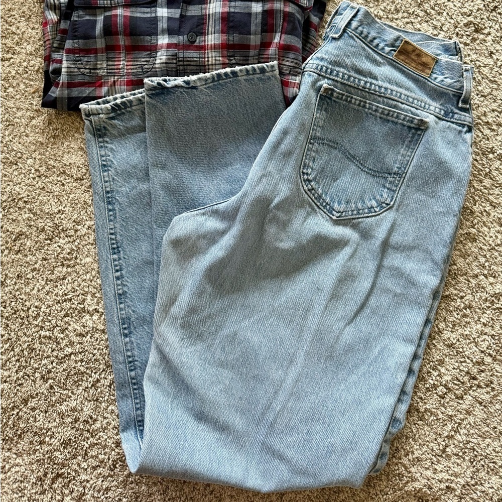 Vintage Lee Jeans | Excellent Vintage Condition | Size 18 | Denim | Mom Jeans - Picture 2 of 8